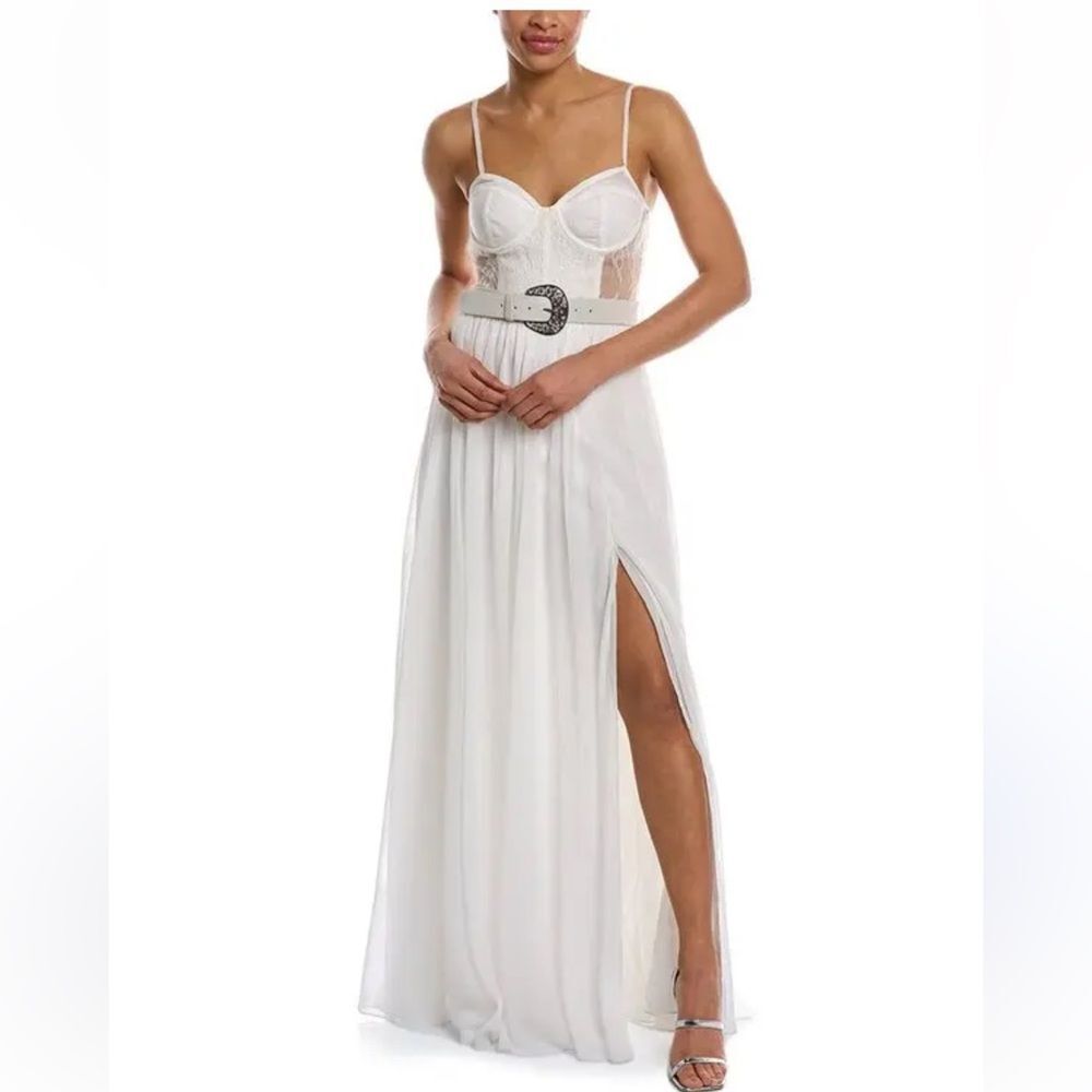 PatBO Lace Bustier Maxi Dress - Picture 2 of 10